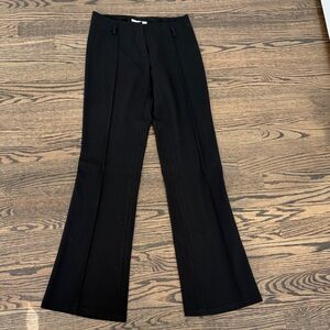 Vintage Casting Paris Black Flared Bootcut Trousers Pants